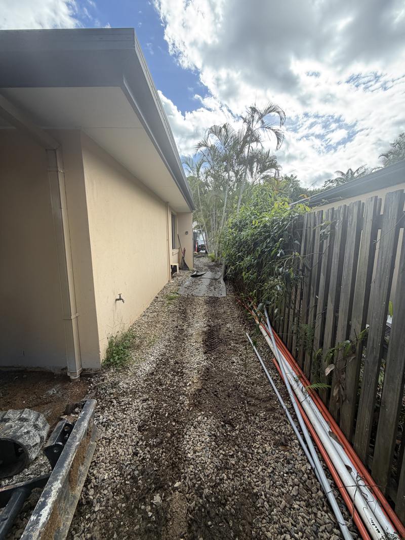 Side access too narrow for anything bigger